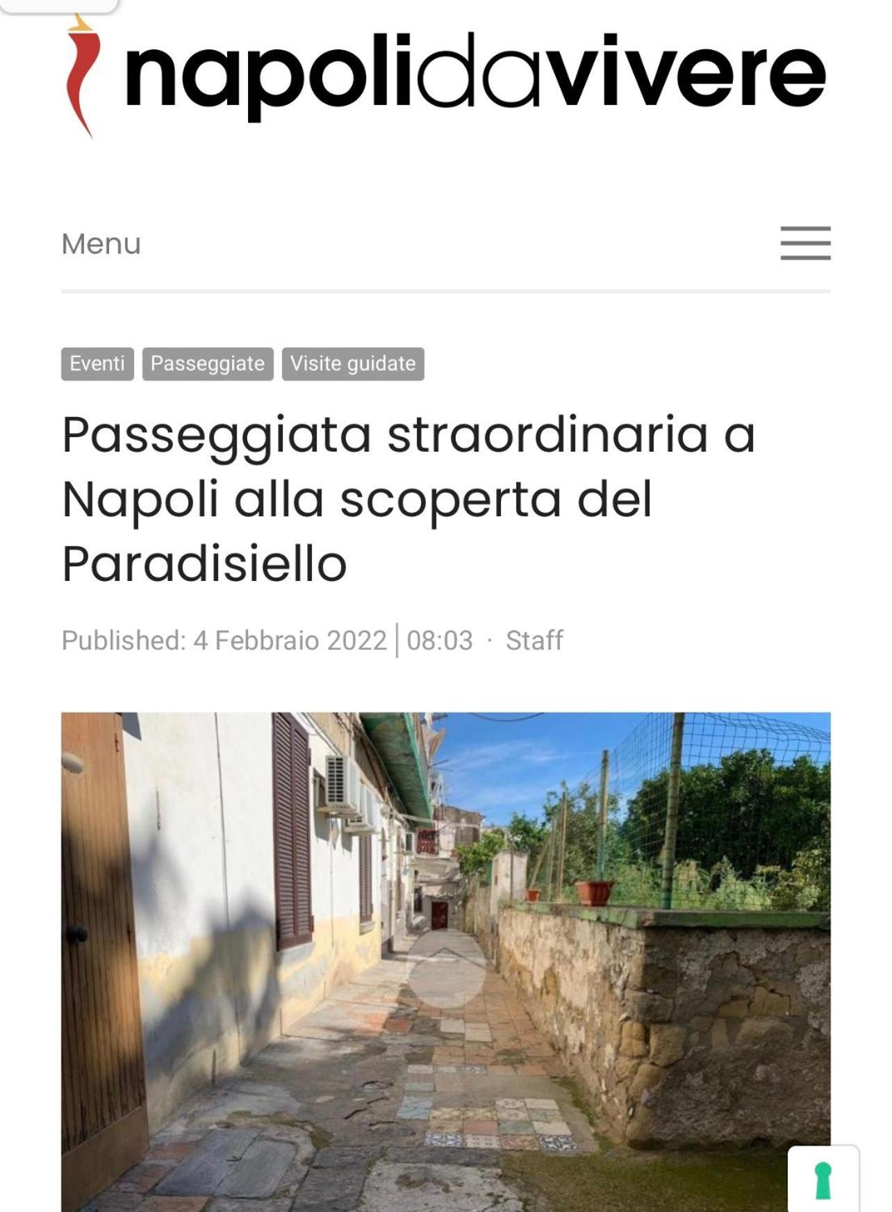 Villa L'Oasi Di Luis à Naples Extérieur photo